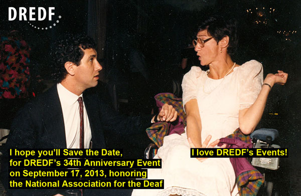 Save the date for Dredf's 34th anniversary event